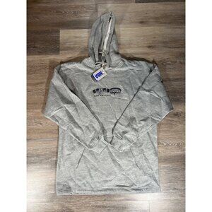 Vintage San Antonio Spurs NBA Gray Hoodie Sweatshirt Size L A4